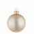 SFERA IN VETRO CHAMPAGNE CHIARO OPACO DIAMETRO 6cm 0914099 BIZZOTTO