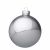 SFERA IN VETRO ARGENTO SHIMMER Diametro 10cm 0930013 BIZZOTTO