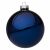 SFERA IN VETRO BLU LUCIDO diametro 10cm 533C 0933846