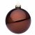 SFERA IN VETRO MARRONE TRONCO LUCIDO 0937015