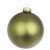 SFERA IN VETRO VERDE MIRTO OPACO Diametro 10cm 0937026