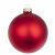 SFERA IN VETRO ROSSO GRANATA OPACO  diametro 10cm 0937039