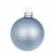 SFERA IN VETRO CELESTE POLVERE OPACO diametro 8cm 0937105
