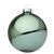 SFERA IN VETRO VERDE CINABRO LUCIDO diametro 10cm 0937111