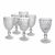 SET 6 CALICI TRASPARENTI ASS. BLENDE 5907310 VILLA D'ESTE