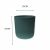 VASO CILIND EFFETTO BOUCLE' VERDE M35CVV