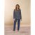 PIGIAMA DONNA MANICA LUNGA APERTO AVANTI 77862 LINCLALOR