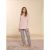 PIGIAMA DONNA MANICA LUNGA LUPETTO 77866 LINCLALOR