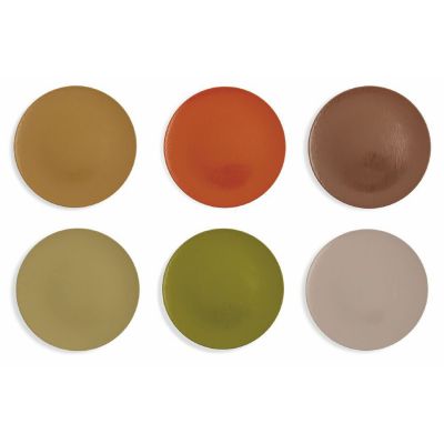 SOMBRERO SET 6 SOTTOPIATTI TONDI IN PLASTICA VILLA D'ESTE 2413791