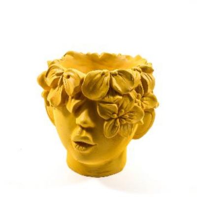 VASO FIORI PUTTO IN POLIRESINA H.21cm  48094