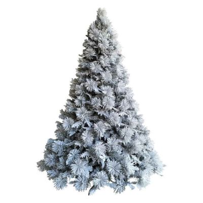 CRANS MONTANA ALBERO INNEVATO CON PIGNE 240cm 60961