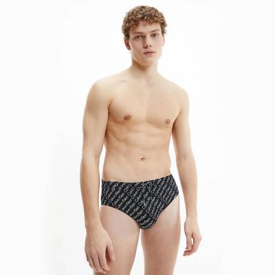 COSTUME MARE UOMO BRIEF PRINT KM0KM00746 CALVIN KLEIN