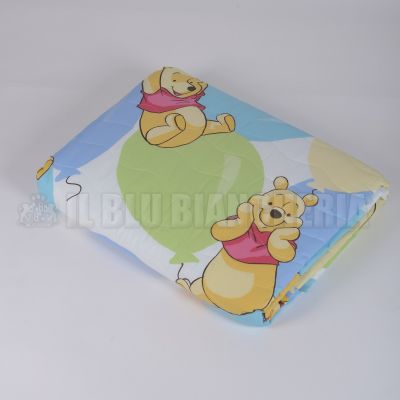 POOH PALLONCINI TRAPUNTINO PRIMAVERILE UNA PIAZZA E MEZZA CALEFFI DISNEY 2385