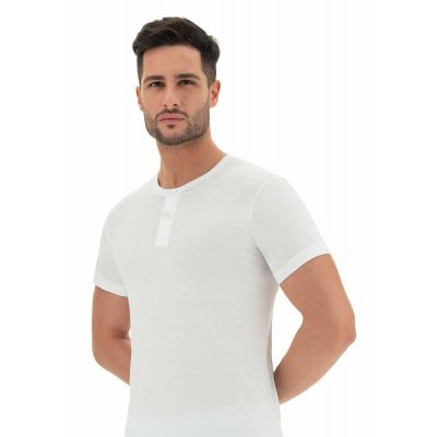 MAGLIA MEZZA MANICA GIROCOLLO CAGI 1308 