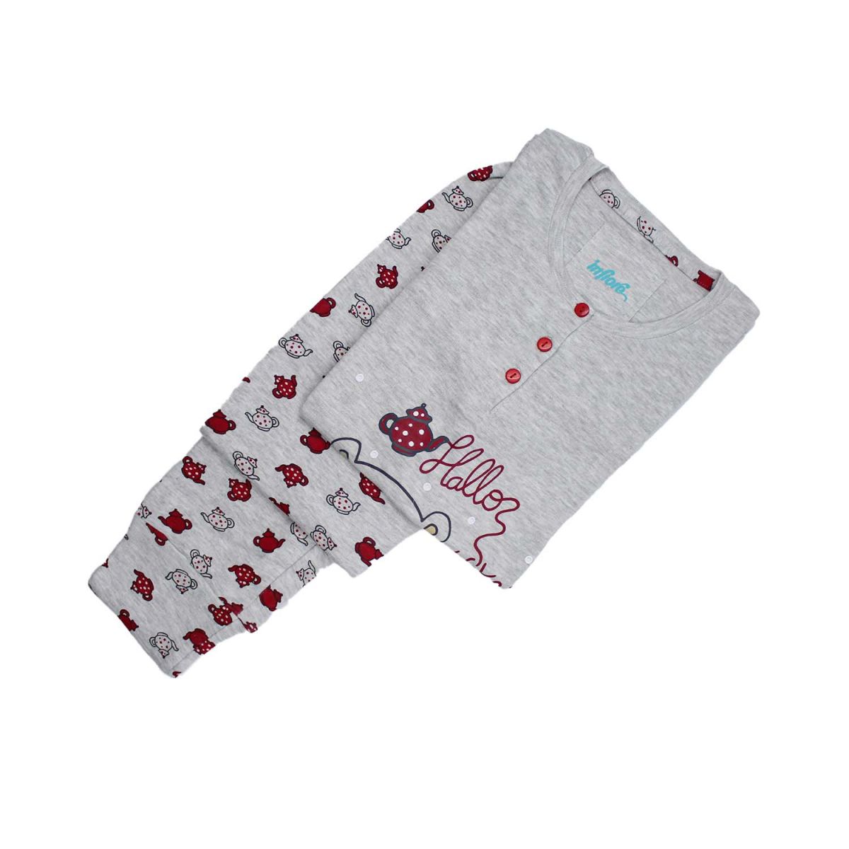 NAVIDAD PIGIAMA DONNA IN CALDO COTONE 6520852 INFIORE