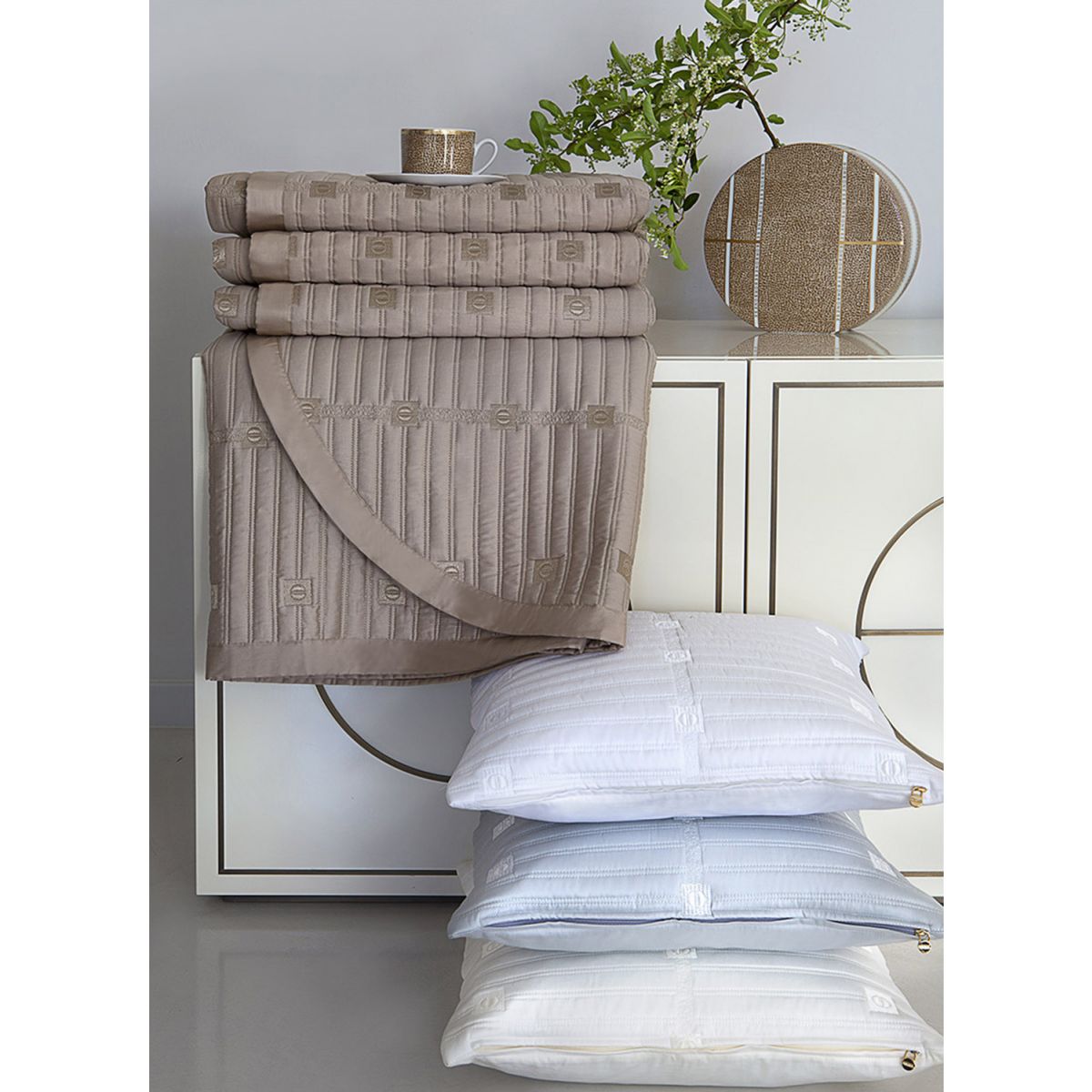 Quilt Estivo Copriletto Estivo Borbonese HERITAGE TAFFETA