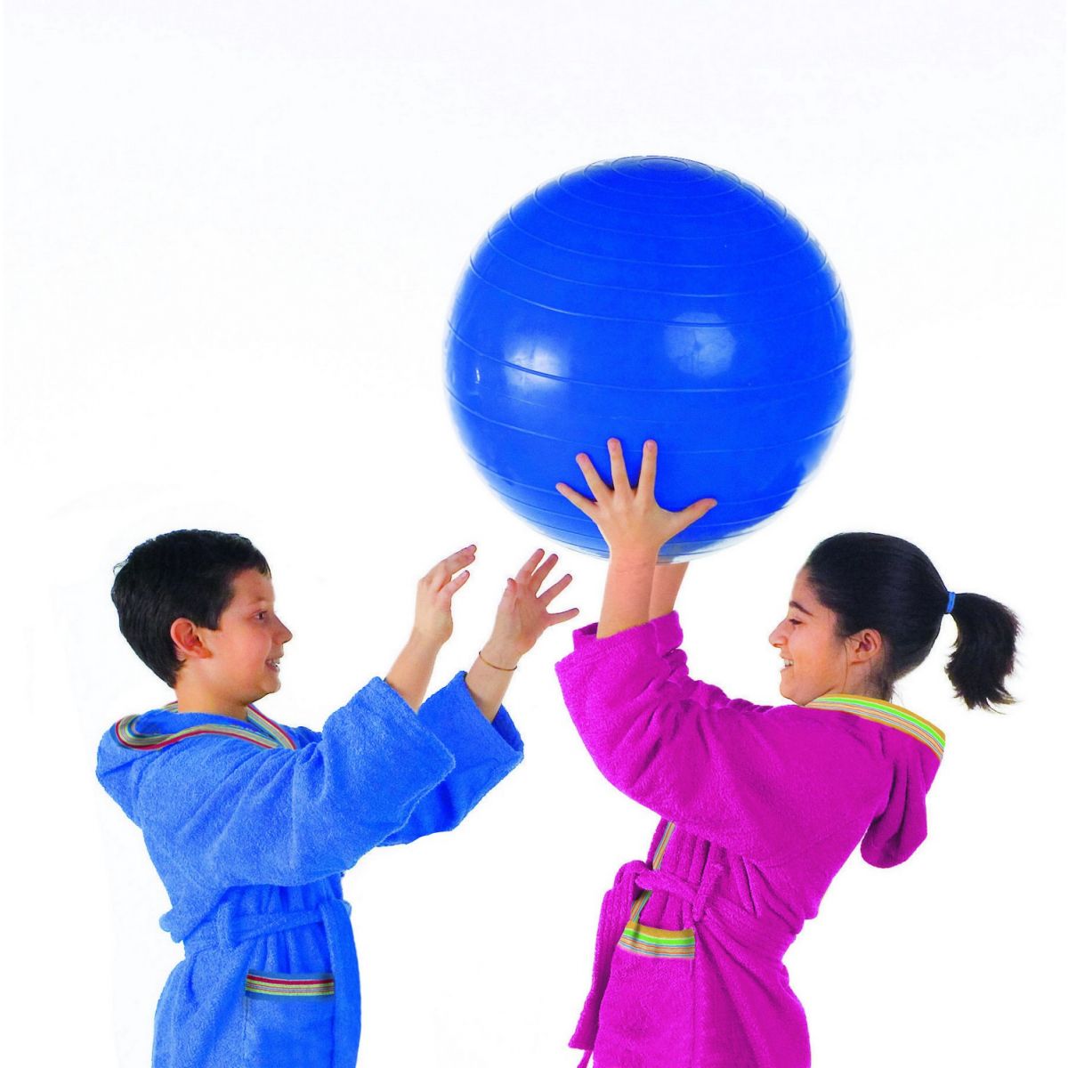 Accappatoio Junior Gabel Pongo Rosa Taglia 4 - Spugna Di Cotone, Con Cappuccio E Tasca, Morbido E Comodo