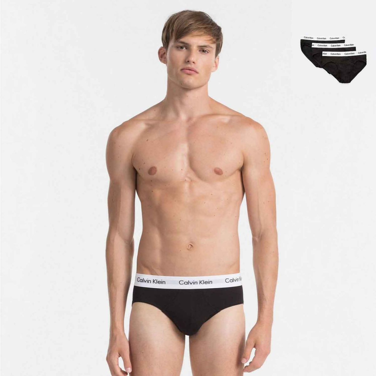 CONFEZIONE 3 SLIP CALVIN KLEIN U2661G