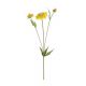 RAMI 3 FIORI SCABIOSA GIALLO 51CM 0172292 BIZZOTTO
