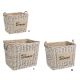 STORAGE CESTA RETTANGOLARE NATURALE L BIZZOTTO 0411262