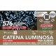 CATENA 576 LED BIANCO FREDDO CON COMANDI BLUETOOTH 06431