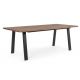 OSLO TAVOLO ANTRACITE/NATURALE 200X100CM BIZZOTTO 0806910