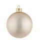 SFERA IN VETRO CHAMPAGNE CHIARO OPACO Diametro 8cm 0914100 BIZZOTTO