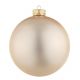 SFERA IN VETRO CHAMPAGNE CHIARO OPACO Diametro 10cm 0914101 BIZZOTTO