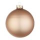 SFERA IN VETRO BEIGE OPACO 4248C diametro 10cm 0933854