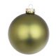 SFERA IN VETRO VERDE MIRTO OPACO Diametro 10cm 0937026