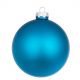 SFERA IN VETRO BLU OCEANO OPACO diametro 10cm 0937055