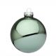 SFERA IN VETRO VERDE CINABRO LUCIDO diametro 8cm 0937110