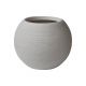 VASO SFERA RIGATA PERLA, LINEA SHABBY VASAR, SFRI 40 M40C77