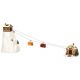 VILLAGGIO CON FUNIVIE C/LED MULTICOLOR