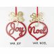 SCRITTA DECORATA JOY/NOEL 22710 PREZIOSA HOME