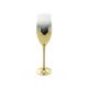 CALICE VETRO CHAMPAGNE TRASPARENTE ORO 25056