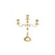 VERSAILLES CANDELABRO 3 FUOCHI MERCURY 48806