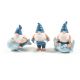 GNOMO MARINARO IN RESINA 8.5X8XH12CM ASSORTITO -06987