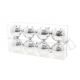 BOX 6 SFERE 10cm LUCIDO ARGENTO 910397
