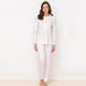 PIGIAMA MANICA LUNGA CONFORMATO IN CALDO COTONE LINCLALOR 92731