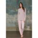 LINCLALOR PIGIAMA DONNA IN CALDO COTONE APERTO 92752