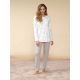 PIGIAMA DONNA MANICA LUNGA 92897 LINCLALOR