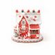 GINGERBREAD CASA IN ARGILLA MORBIDA CON LUCI H23CM 95432