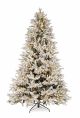 ALBERO BERKSHIRE INNEVATO CON LUCI LED BIZZOTTO H240 