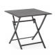 TAVOLO PIEGHEVOLE ELIN 70X70 ANTRACITE LH32 0662502