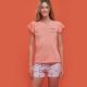 PIGIAMA DONNA SASHIMI SPALLA LARGA FA007685 NOIDINOTTE