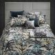 TRAPUNTA MATRIMONIALE IN RASO FLOWERS TIGRESSE ROBERTO CAVALLI 