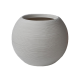 VASO SFERA RIGATA PERLA LINEA SHABBY VASAR, SFRI 30 M30C77