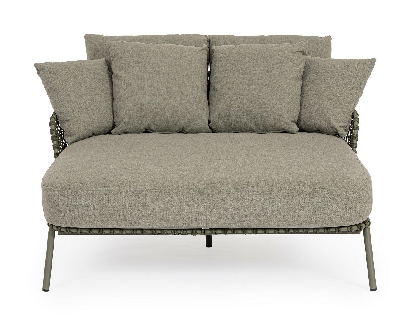 DAYBED 2 POSTI CON CUSCINI IVISSA VERDE 0660617