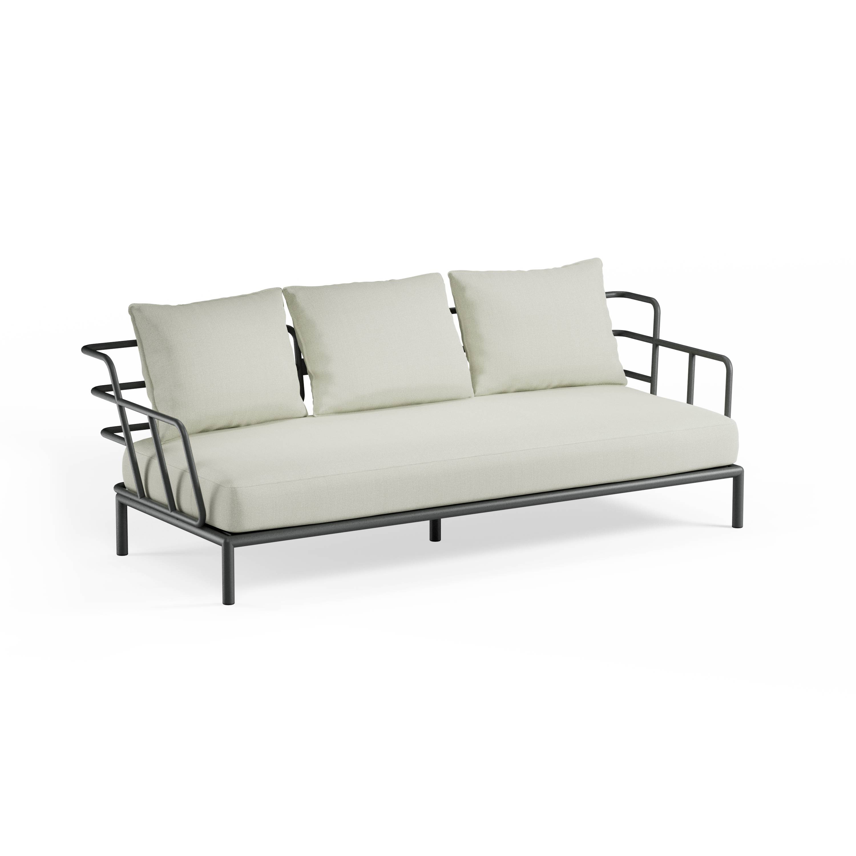 Divano 1 posto Saint Martin in acciaio